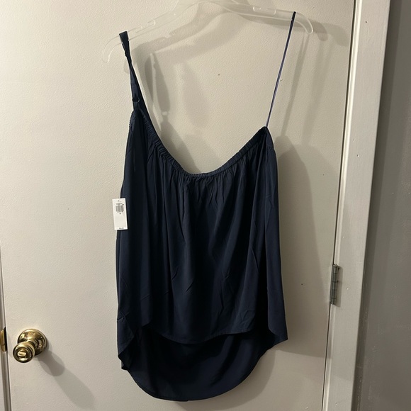 One shoulder tank top - Picture 2 of 4